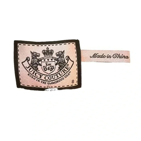 Juicy Couture Gilded Cherry Blossom‎ Tie Jacket 8 NWT - Picture 5 of 9